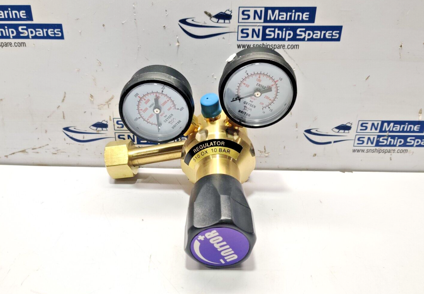 UNITOR 171-510000 510 OX Oxygen Regulator 200bar 10bar