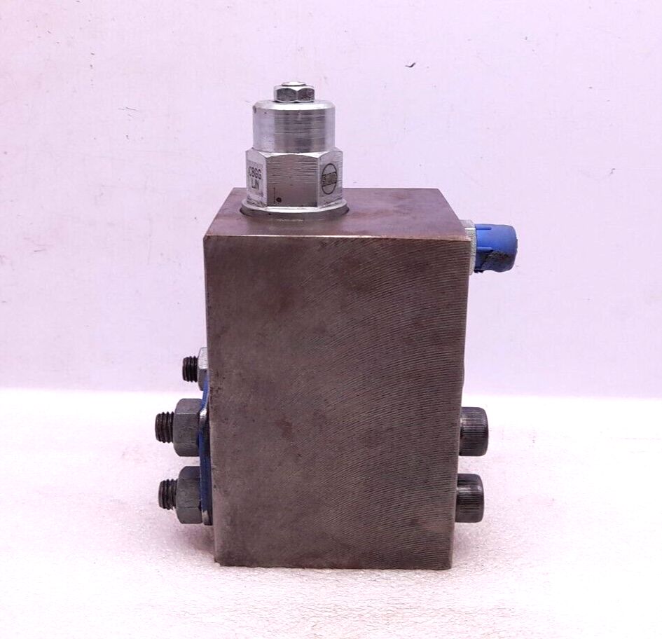 TTS 133023 Rev A 2AN1-K1 Block Valve With Sun Hydraulics CBGG LJN Cartridge
