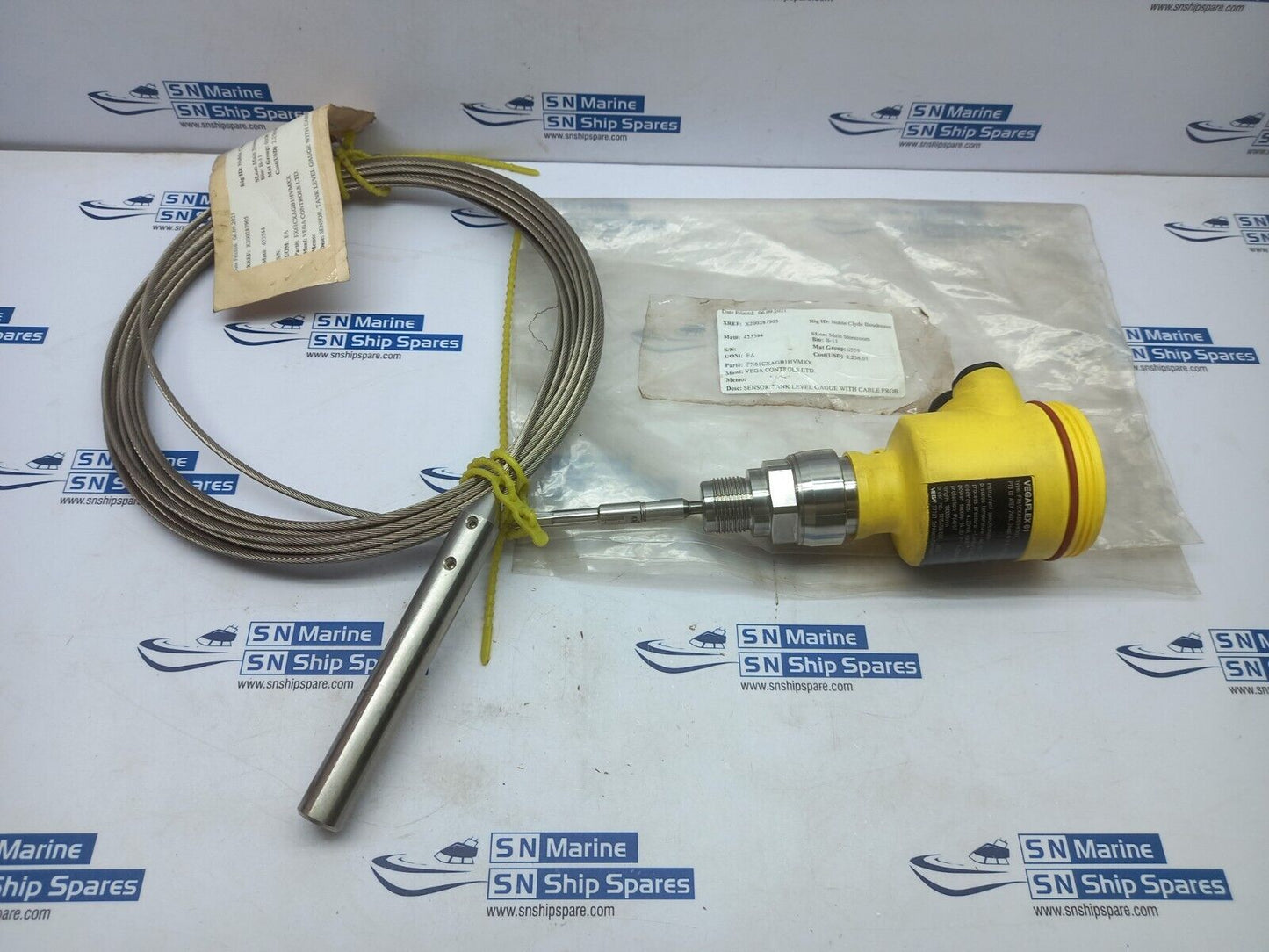 Vegaflex 61 FX61CXAGB1HKMXX Tank Level Sensor Gauge With Cable Prob