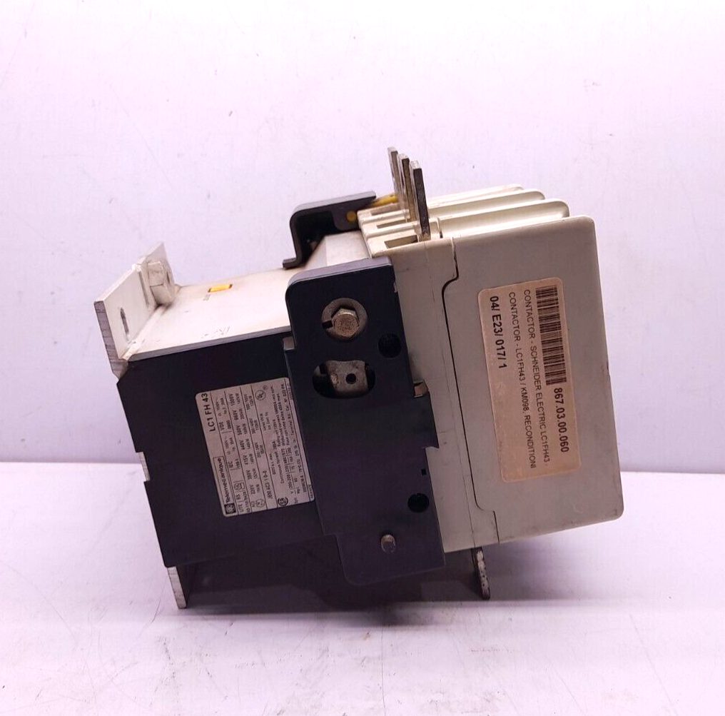 Telemecanique LC1FH43 Contactor LC1 FH 43 Ith: 350A LA1 F 311 Ui: 660V~ Ith: 15A