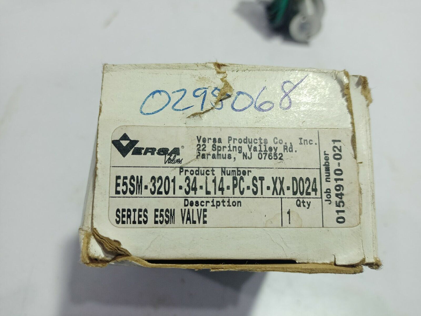 Versa E5SM-3201-34-L14-PC-ST-XX-D024 Series E5SM Valve E5SM320134L14PCSTXXD024
