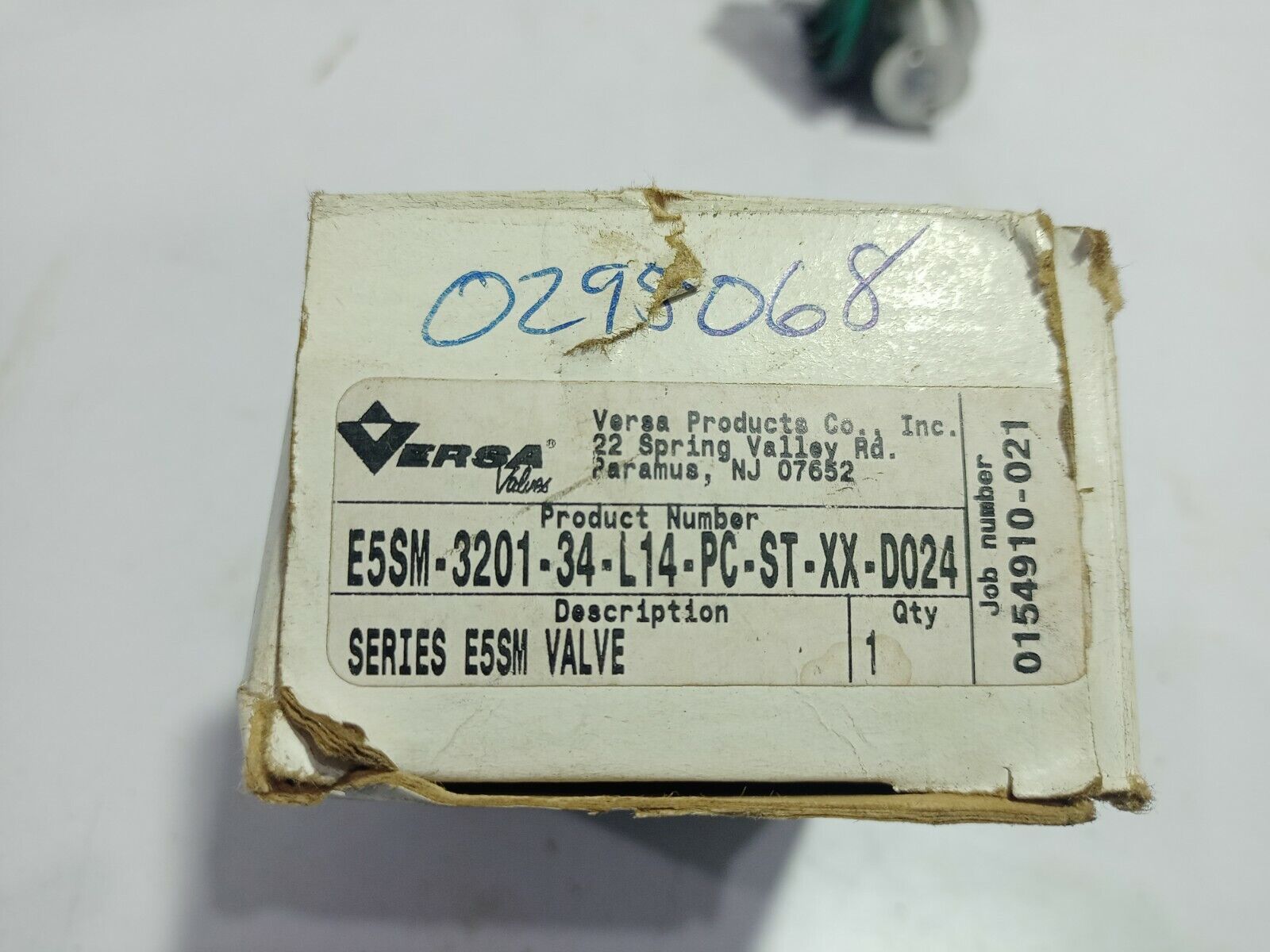 Versa E5SM-3201-34-L14-PC-ST-XX-D024 Series E5SM Valve E5SM320134L14PCSTXXD024
