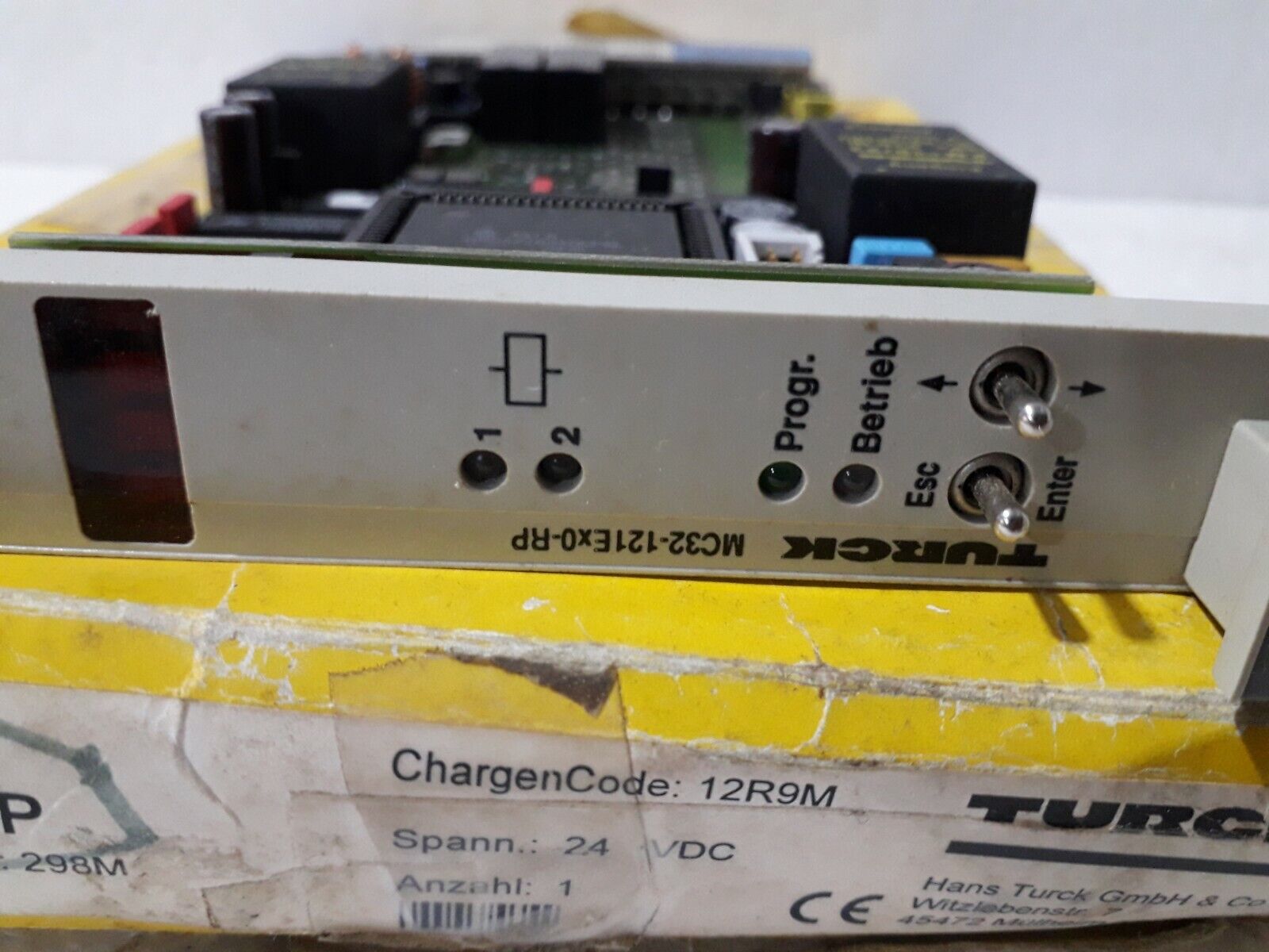 TURCK MC32-121EX0-RP MULTICART ALARM F/COOLING SYS MC3210000241MC113A 12R9M