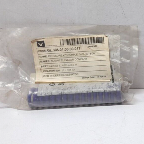 Stearns 5-66-3078-00 Pressure Spring Kit Purple 606006-62