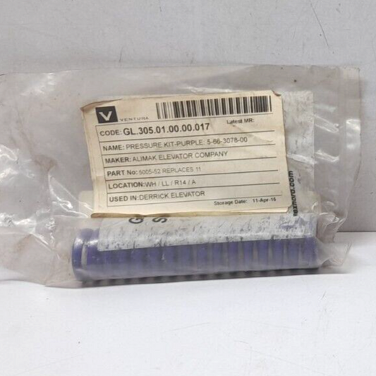 Stearns 5-66-3078-00 Pressure Spring Kit Purple 606006-62