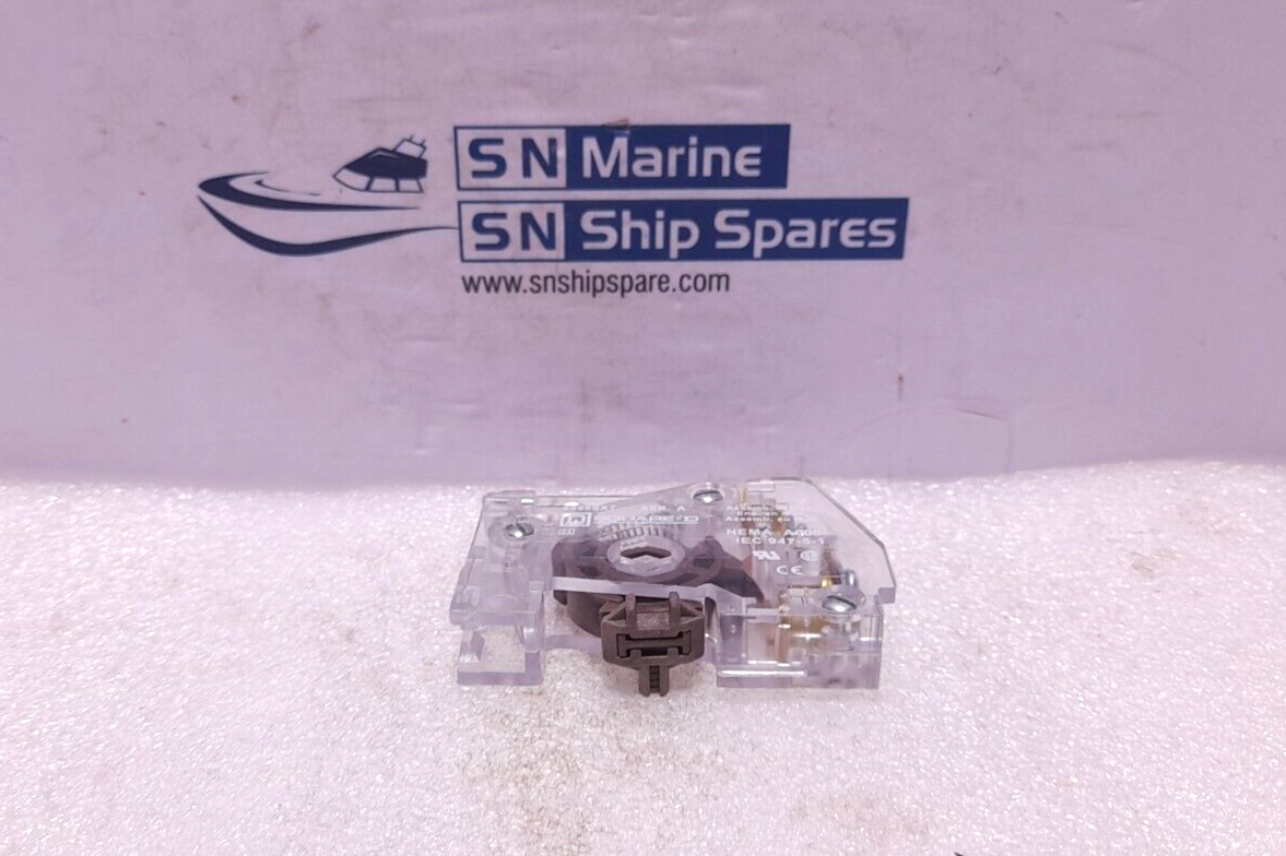 Sqaure D 9999SX7 N.C. Electrical Interlock Ser B 600VAC 50/60Hz