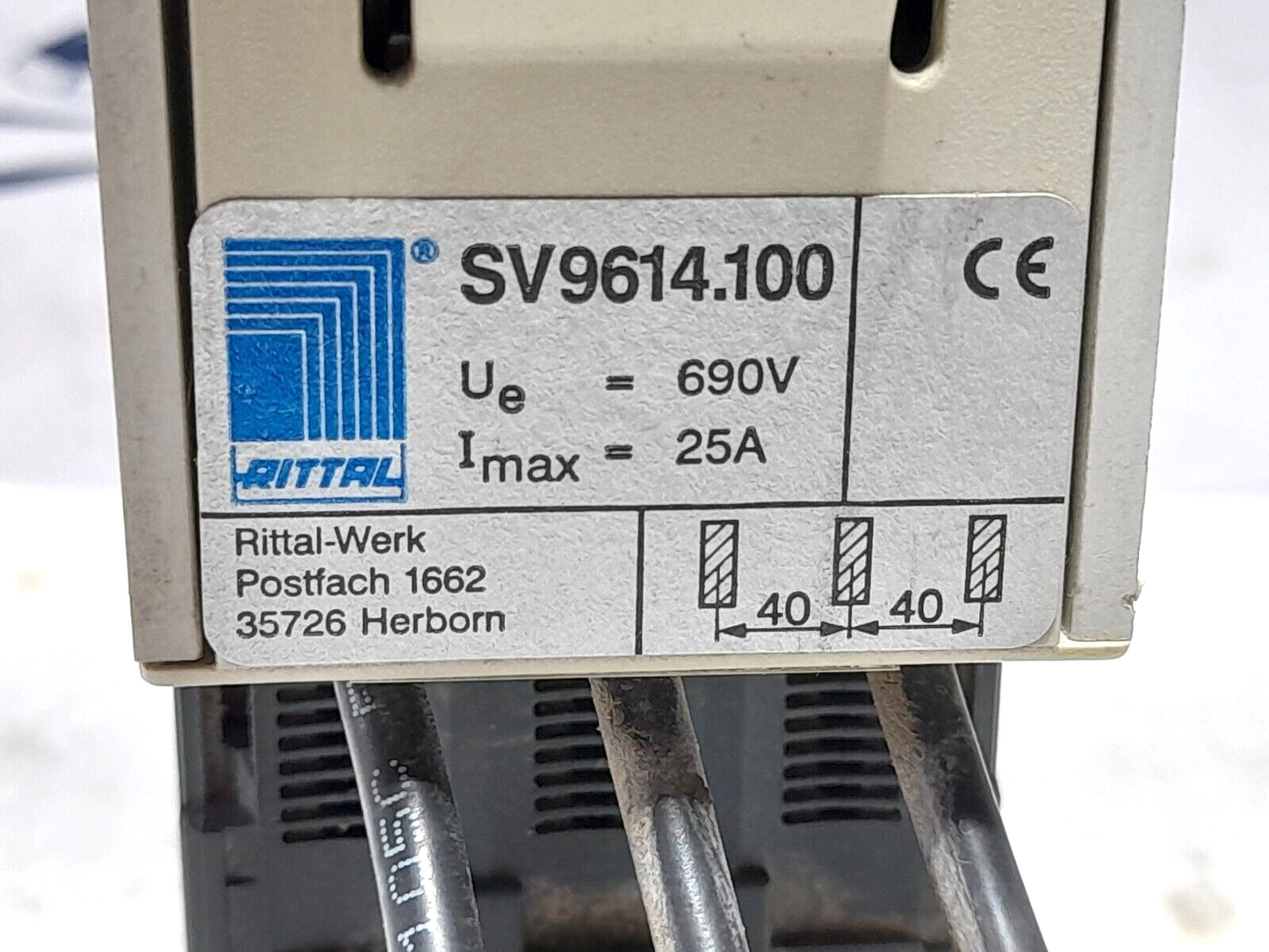 Telemecanique GV2ME10/4-6.3A Circuit Breaker With LP4K12 10BW3 Contactor 24VDC