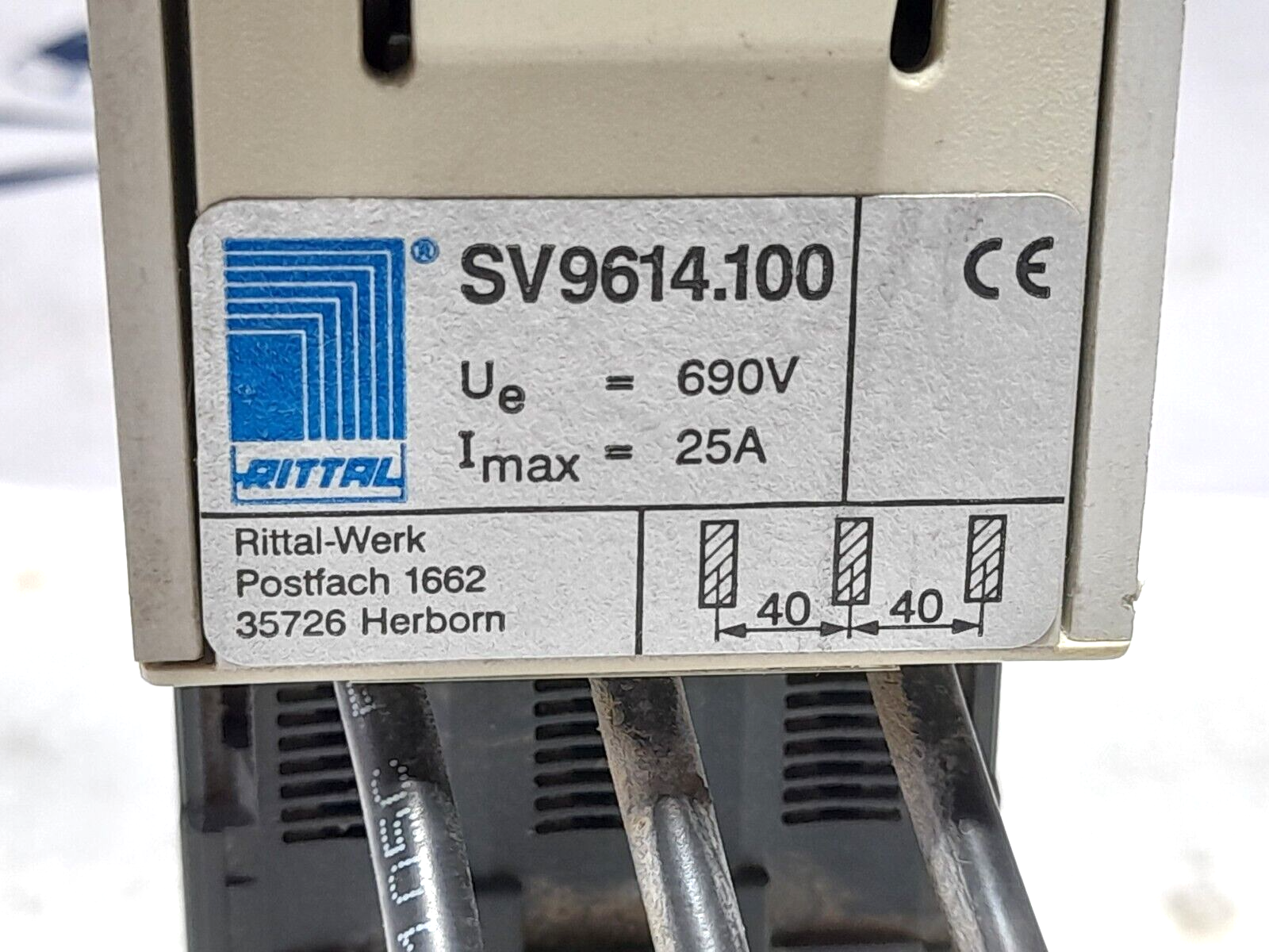 Telemecanique GV2ME10/4-6.3A Circuit Breaker With LP4K12 10BW3 Contactor 24VDC