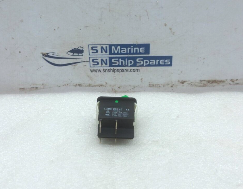Speed Queen 70455101 OFF-ON DPST  Rocker Switch WB24E