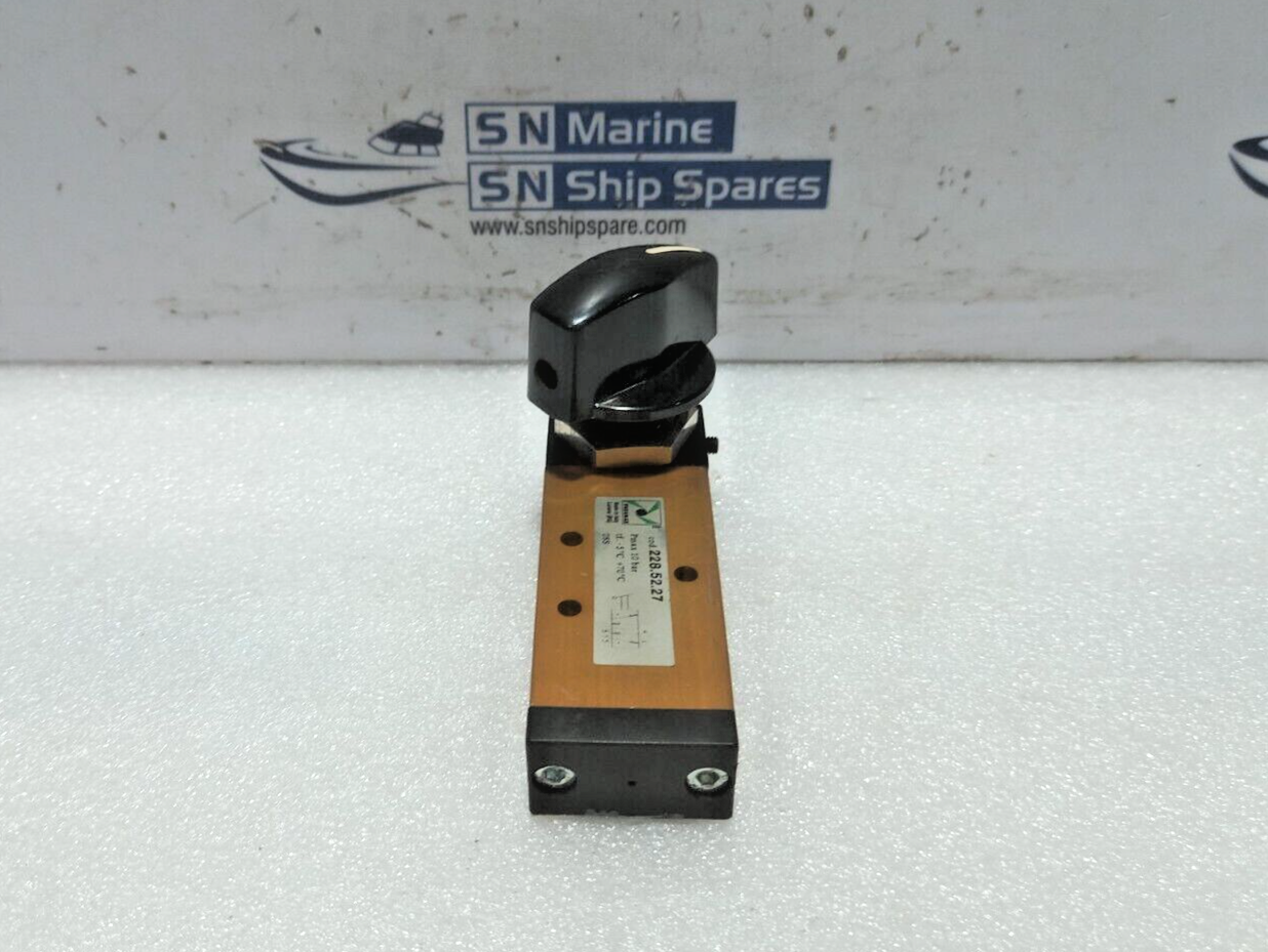 Pneumax 228.52.27 Pneumatic Selector Switch Pmax 10bar tf. -5°C +70°C