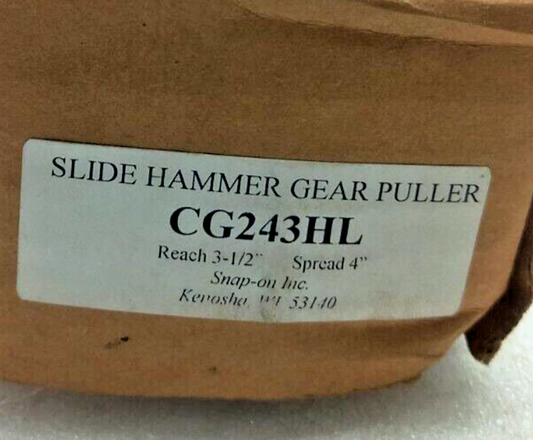 Snap-on CG234HL Slide Hammer Gear Puller NOV 9001067