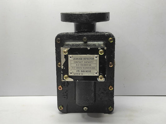 Sun Move Leakage Detector Contact Capacity AC 125/250V 3A DC 125V/0.1A 250V/0.05