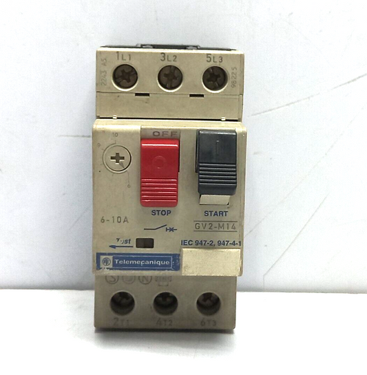 Telemecanique GV2-M14 Motor Protection Circuit Breaker 6-10A Ue 690V 50/60Hz
