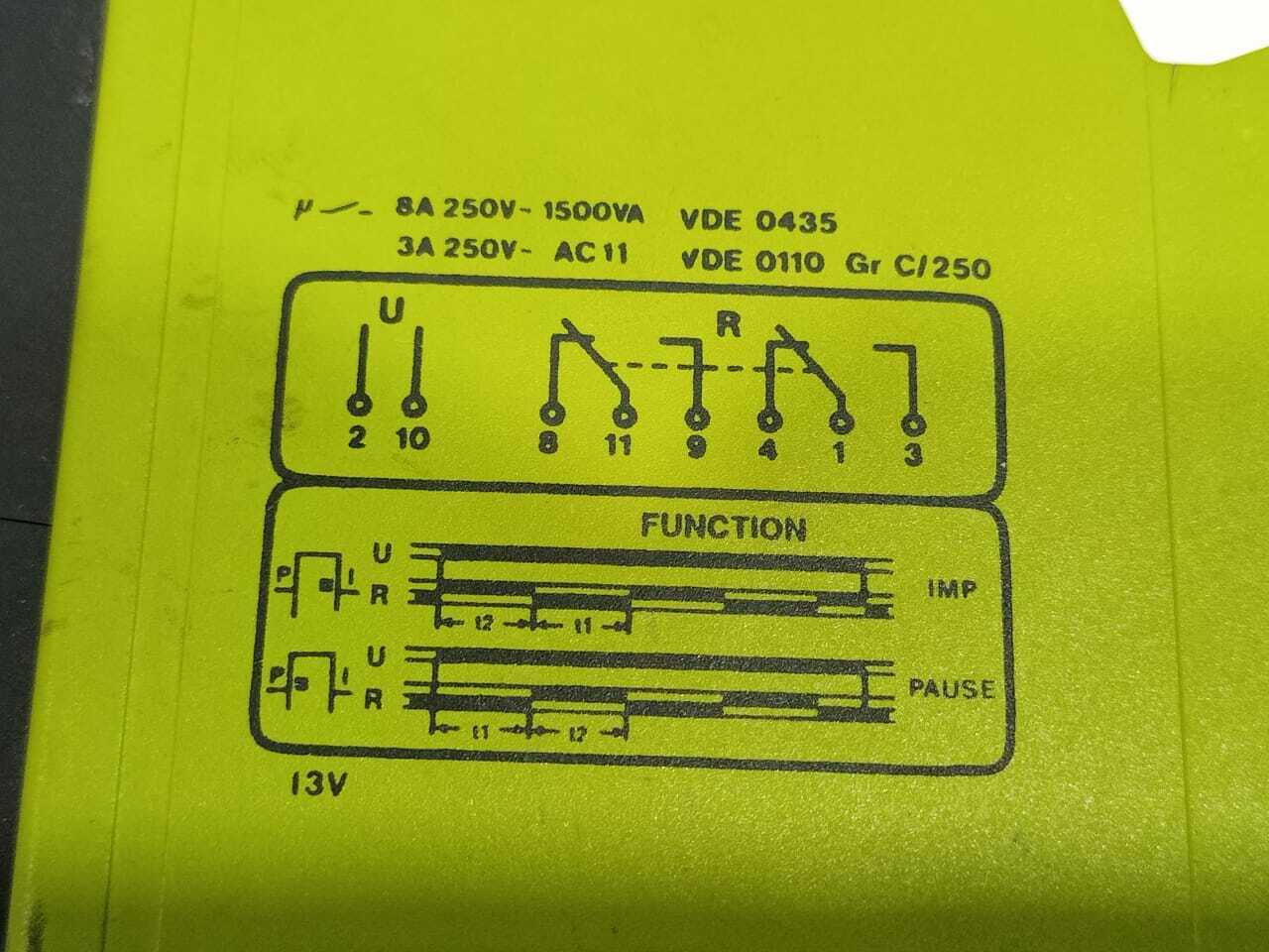 Tele NT3 24V Time Delay Relay 50/60Hz 2VA
