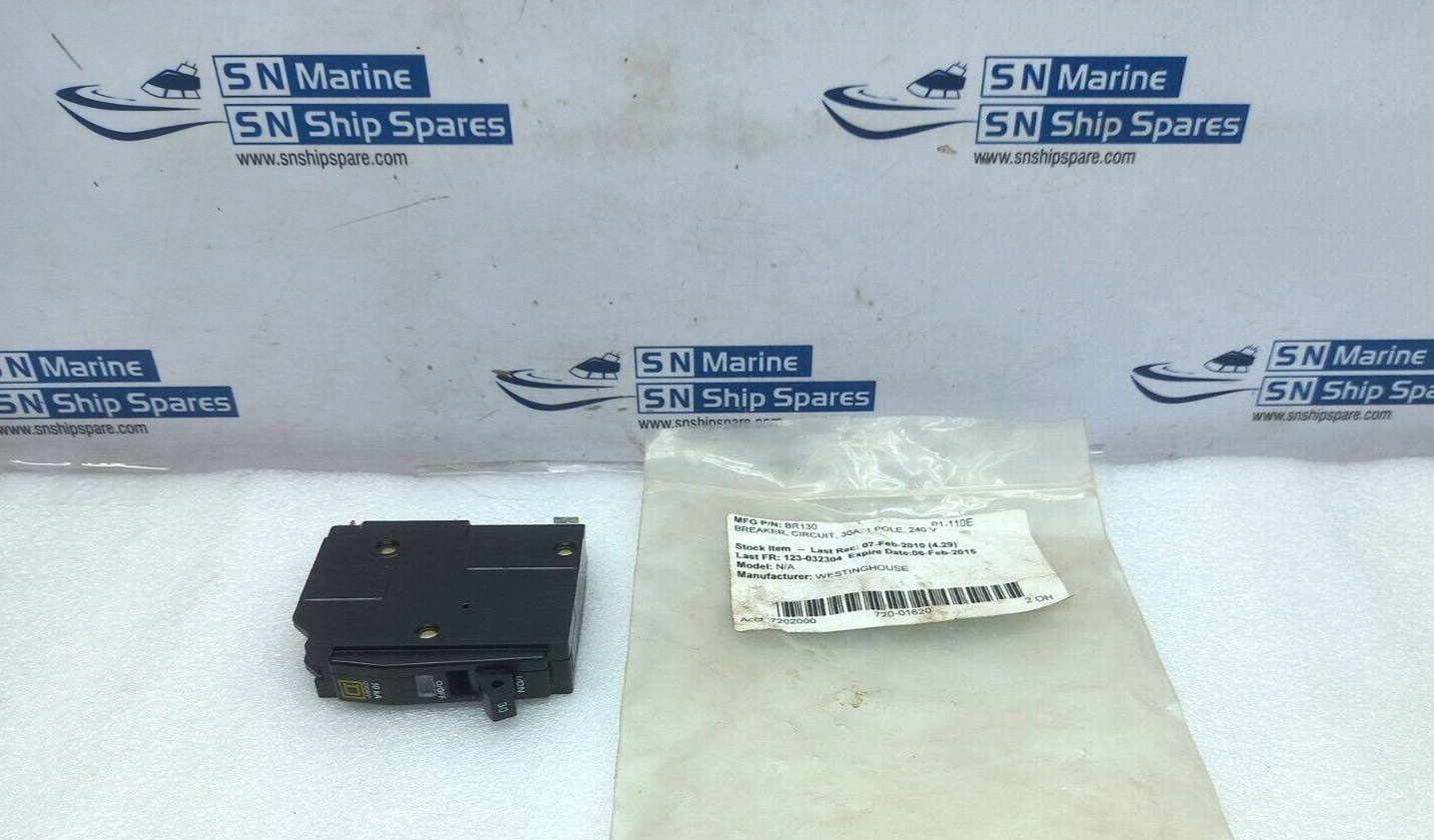 Square D 30A Circuit Breaker 1Pole 240V