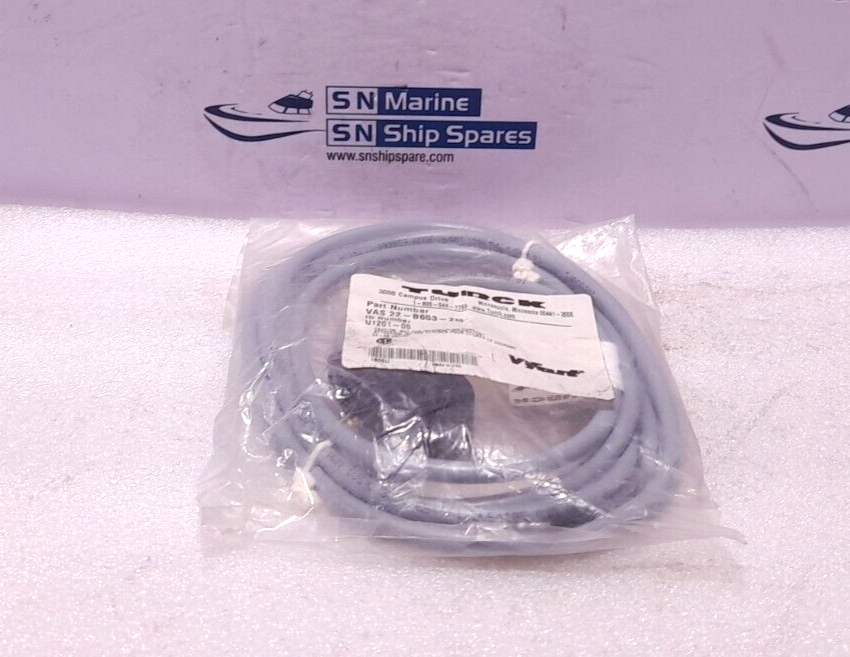 Turck VAS 22-B653-2M Cordset 24-48 VACDC NOV 0000961577 Cable Component Assembly