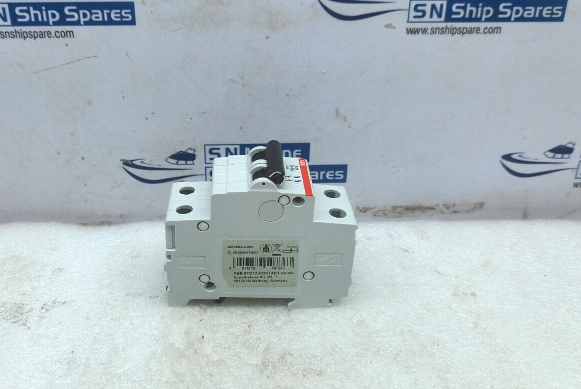 ABB S 202-K4 Moulded Case Circuit Breaker Cat.A 2CDS 252 001 R0337
