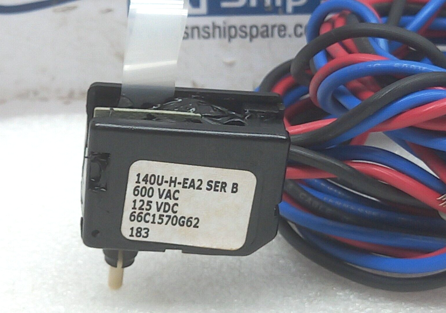 Allen Bradley 140U-H-EA2 Circuit Breaker Auxiliary Contact Block SER B