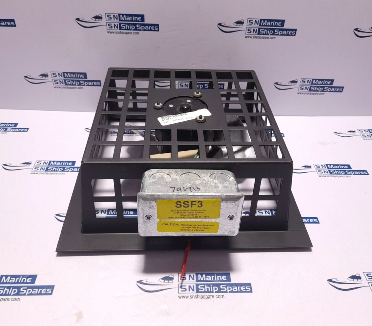 Alimak 519771-1 Fan Cab 8213515117 9W 1PH 115V 50/60Hz 0.54A 1550 RPM 5197711