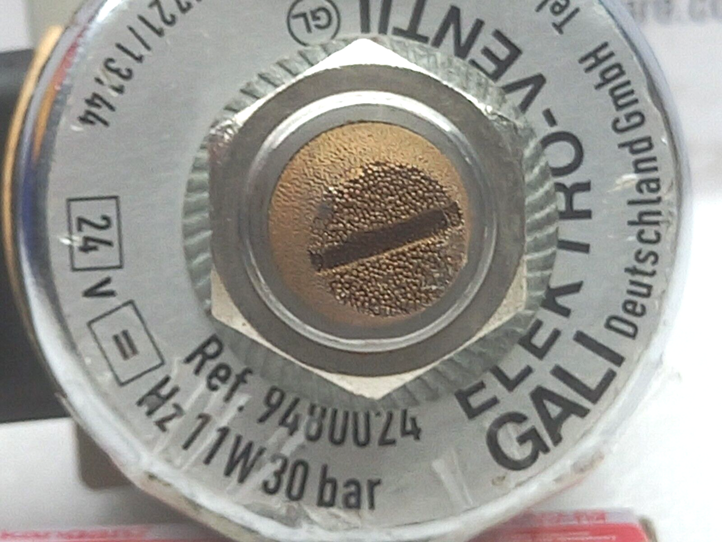 Wartsila 118 115 024 N Solenoid Valve 2 E 27 24VDC 11W GALI GmbH 9480024