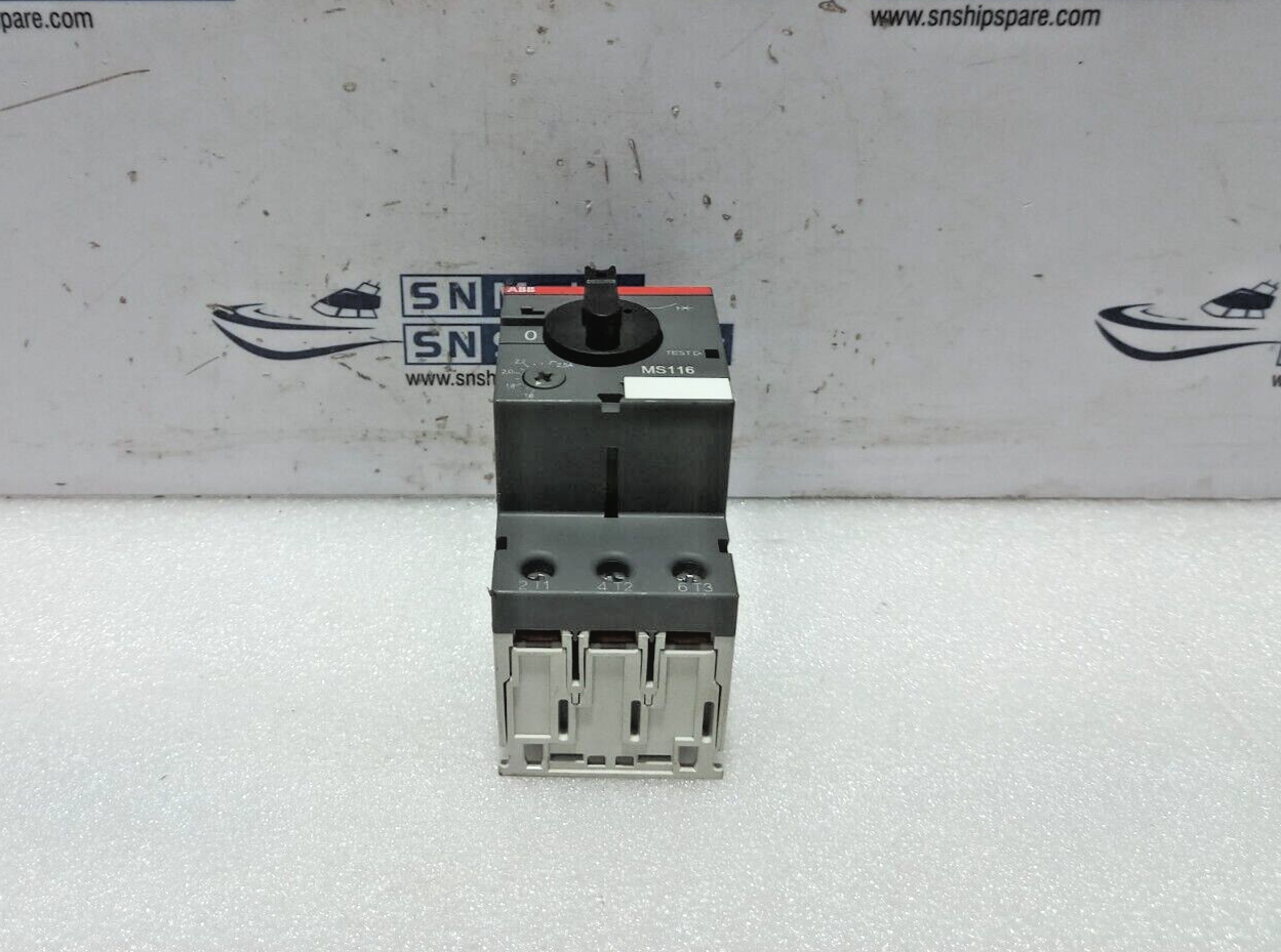 ABB 1SAM250000R1007 Manual Motor Starter MS116 3PCs In Lot