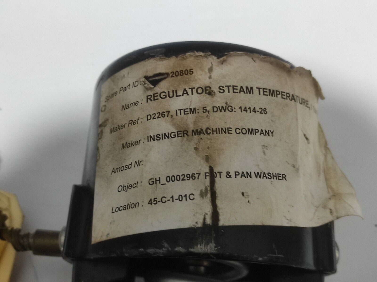 Spence Series 2000 Temperature Regulator 