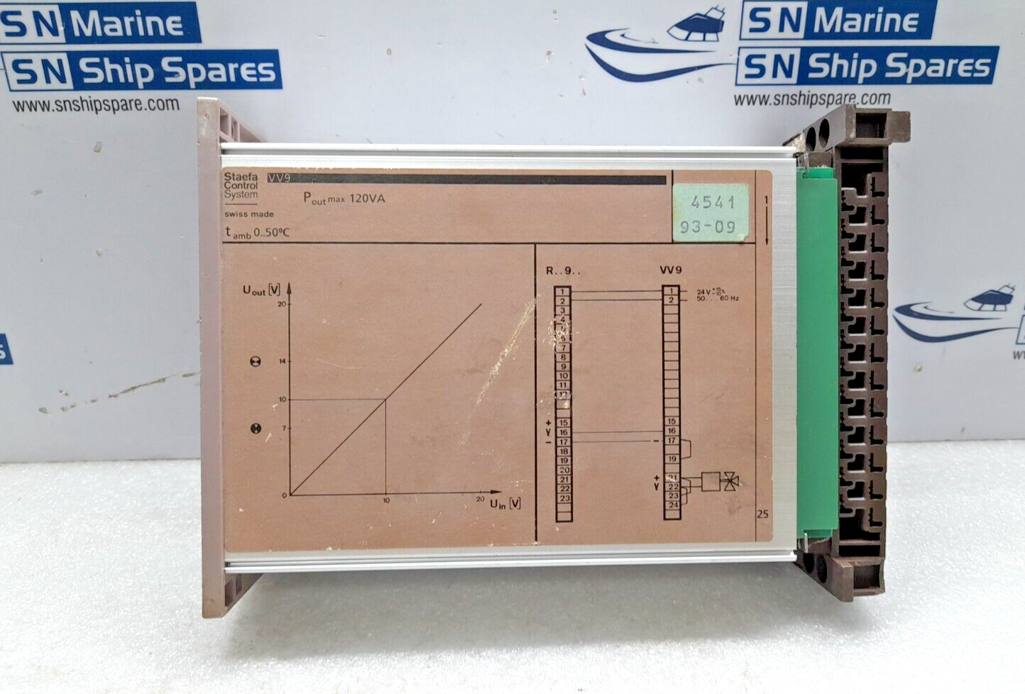 Staefa Control System VV9 Signal Convertor Tamb 0...50°C