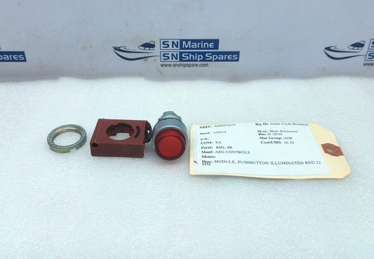 AEG Control BML-SR Illuminated Red 22 Pushbutton Module