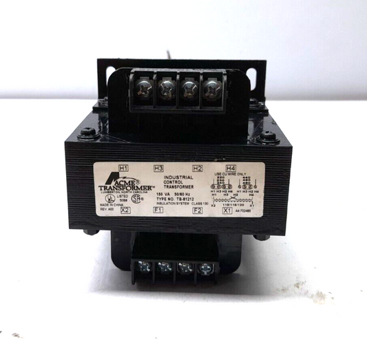 ACME TB-812152 Rev A00 Industrial Control Transformer 150VA 50_60Hz