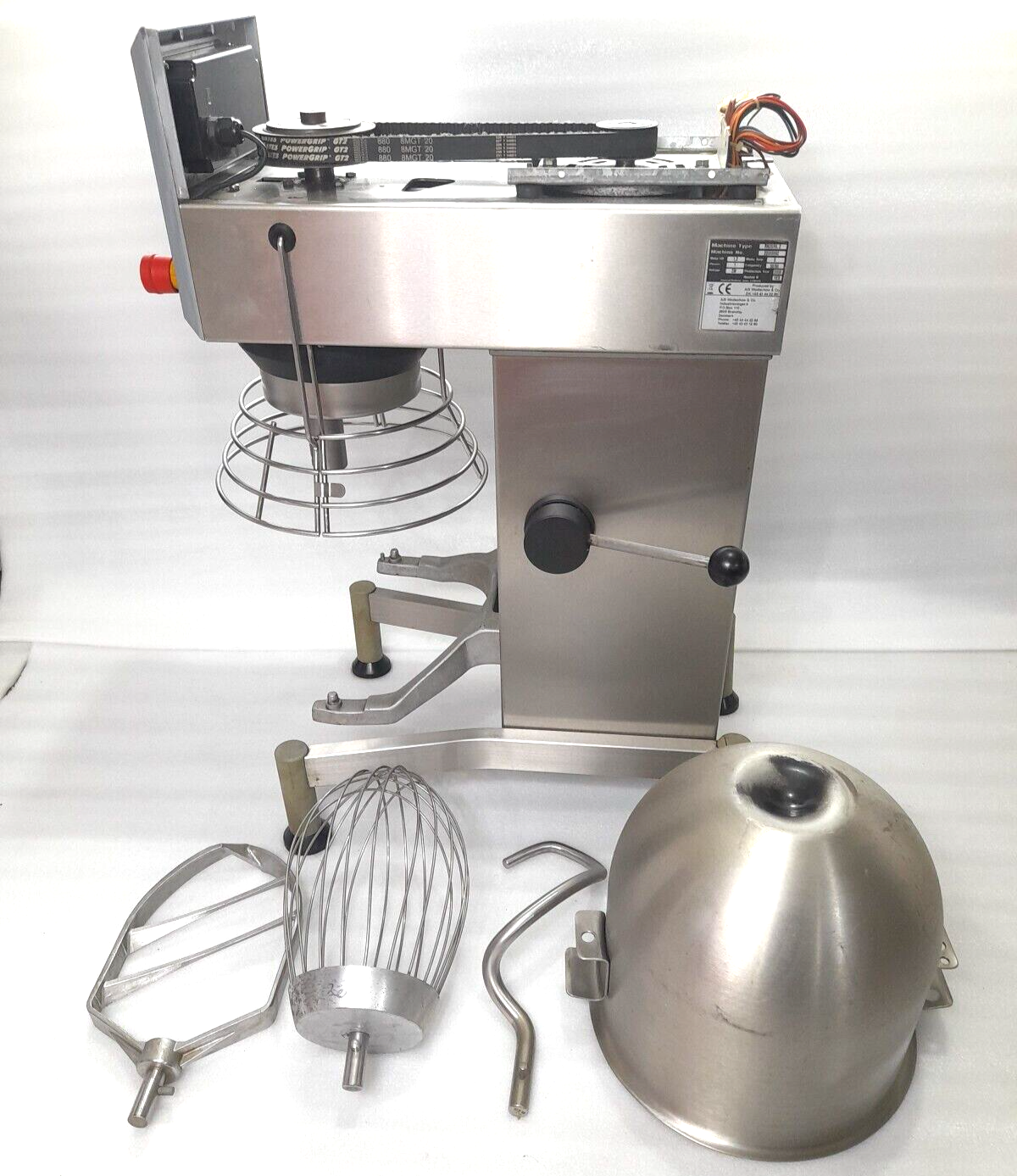 Varimixer Bear A/S Wodschow & Co. RN20/VL 2 Mixer 20008992 Motor 1.2kW 8A 1Ph 50