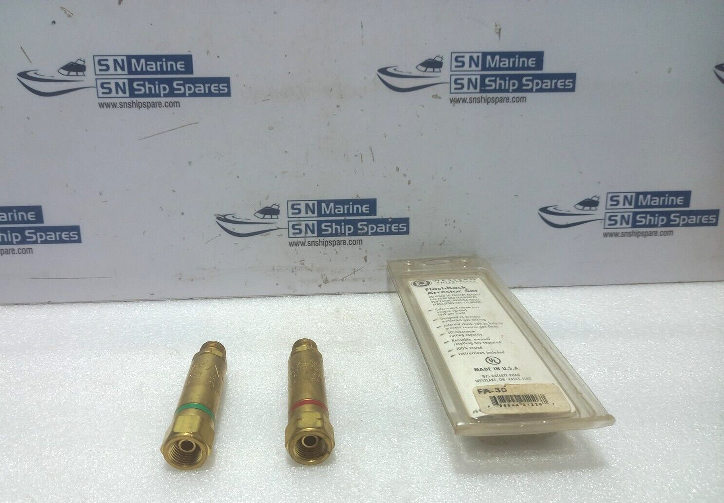 Western Enterprise FA-30 Flashback Arrestor Set  B-Size, 9/16-18 UNF Thread