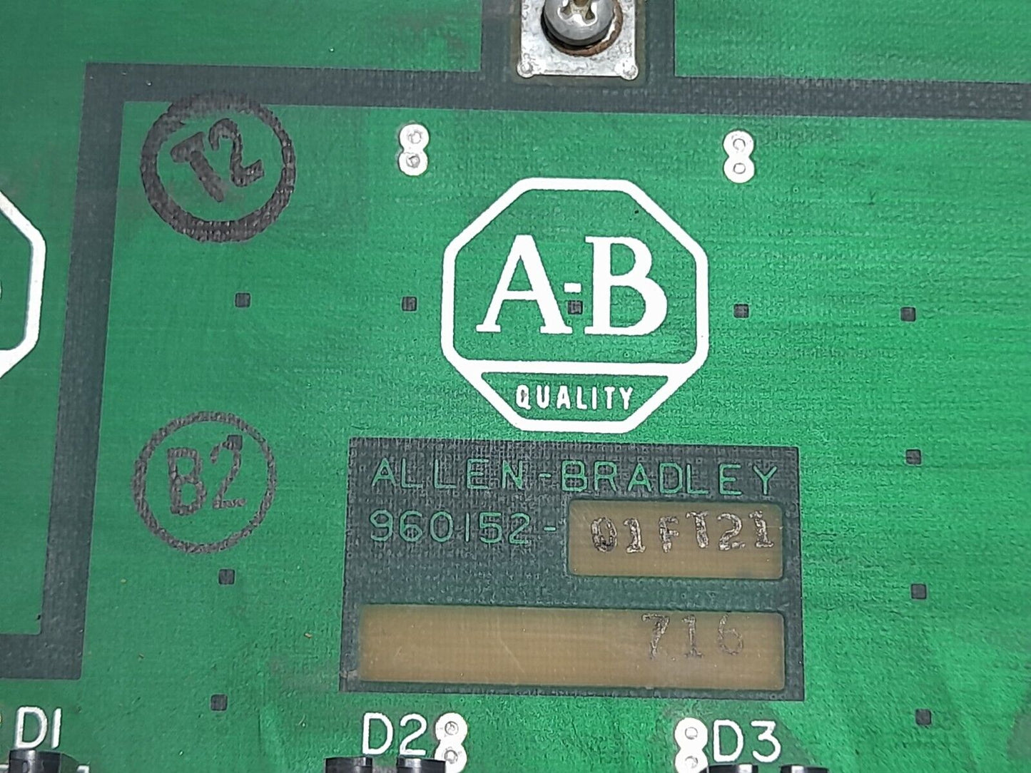 Allen Bradley 1771-A4B 16 Slot I/O Chassis With 1771-ASB E Remote I/O Adapter Mo