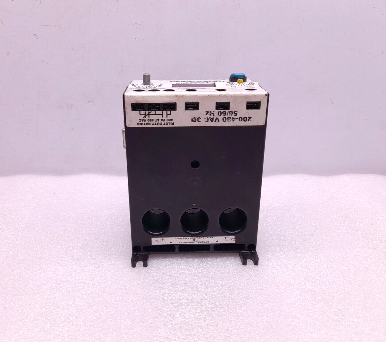 Symcom 777 Overload Relay Three Phase Electric Motor Protector 200-480V 50/60Hz