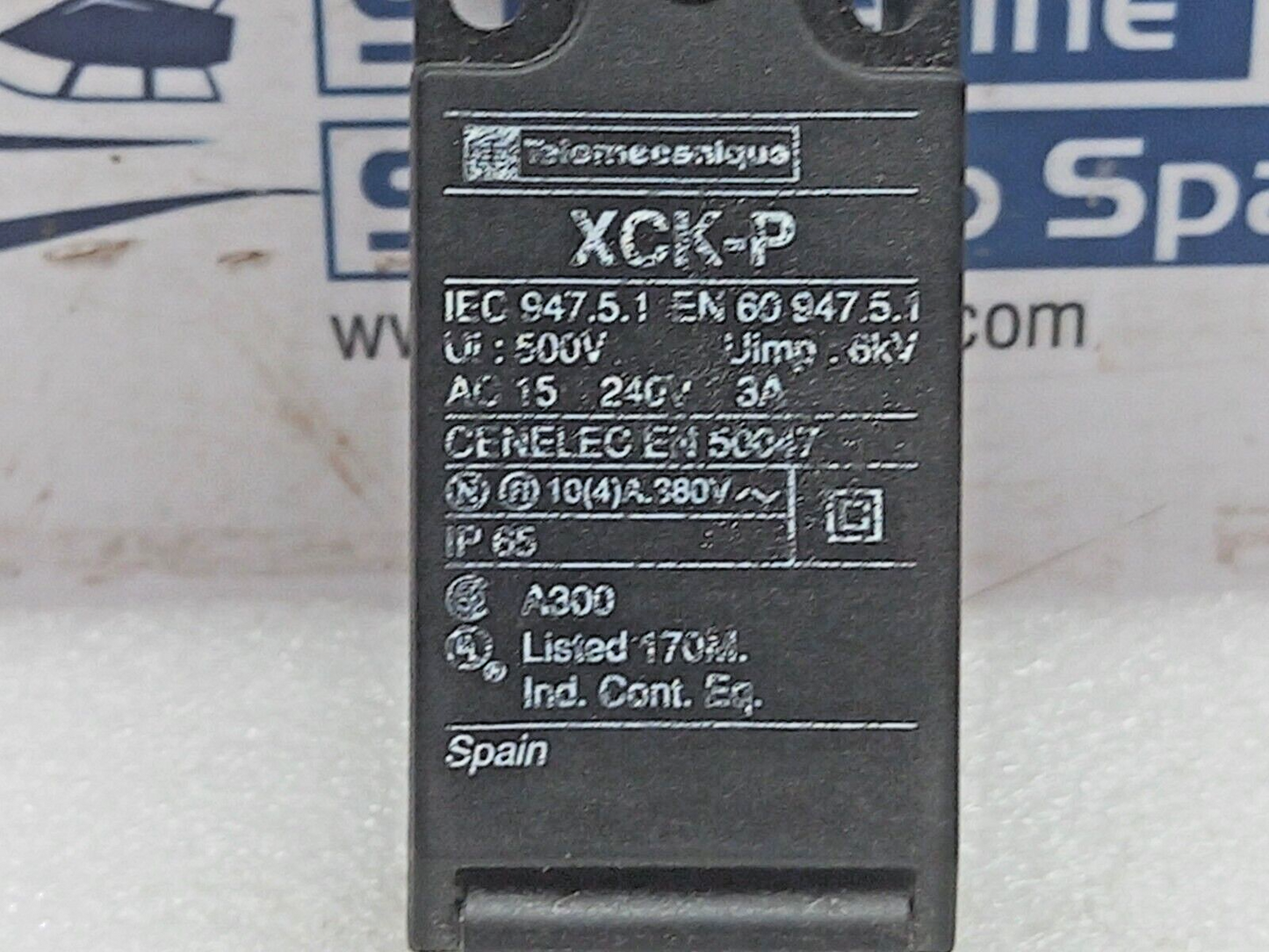 Telemecanique XCK-P121 Limit Switch Ui: 500V Uimp: 6KV XCK-P 312.924.22