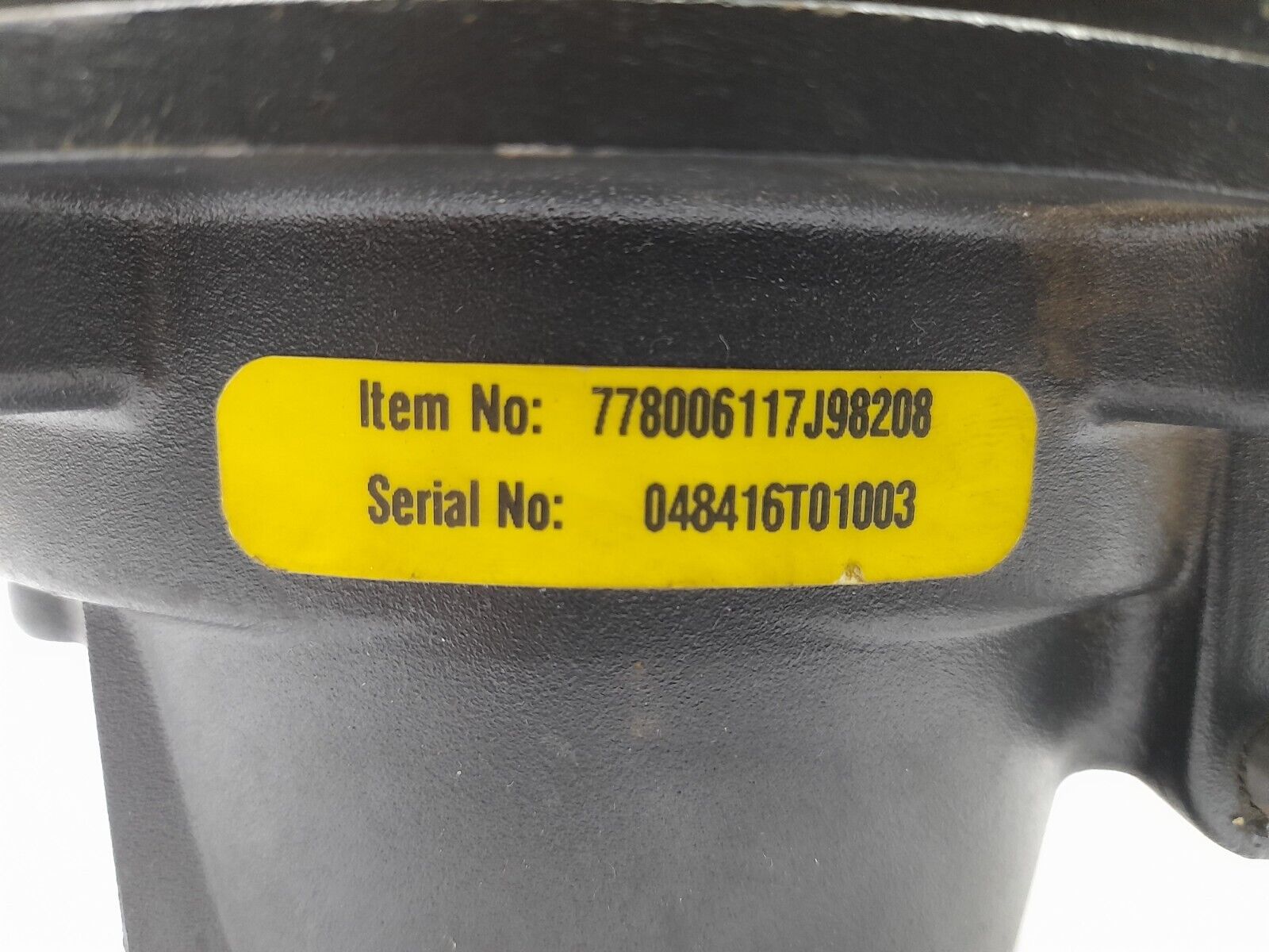 Tyco Valves & Controls Keystone 778-006 Electric Actuator Biffi 778006117J98208