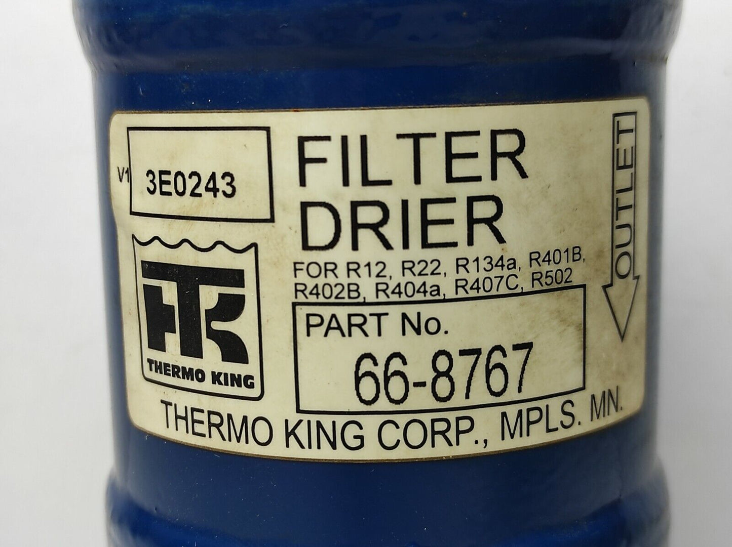 Thermo King 66-8767 Filter Drier Dehydrator 668767