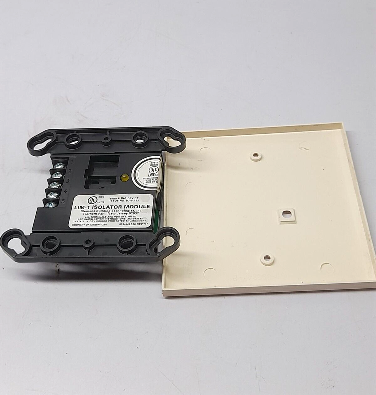 Siemens LIM-1 Line Isolator Module 500-892361 Short Circuit Line Isolator Module