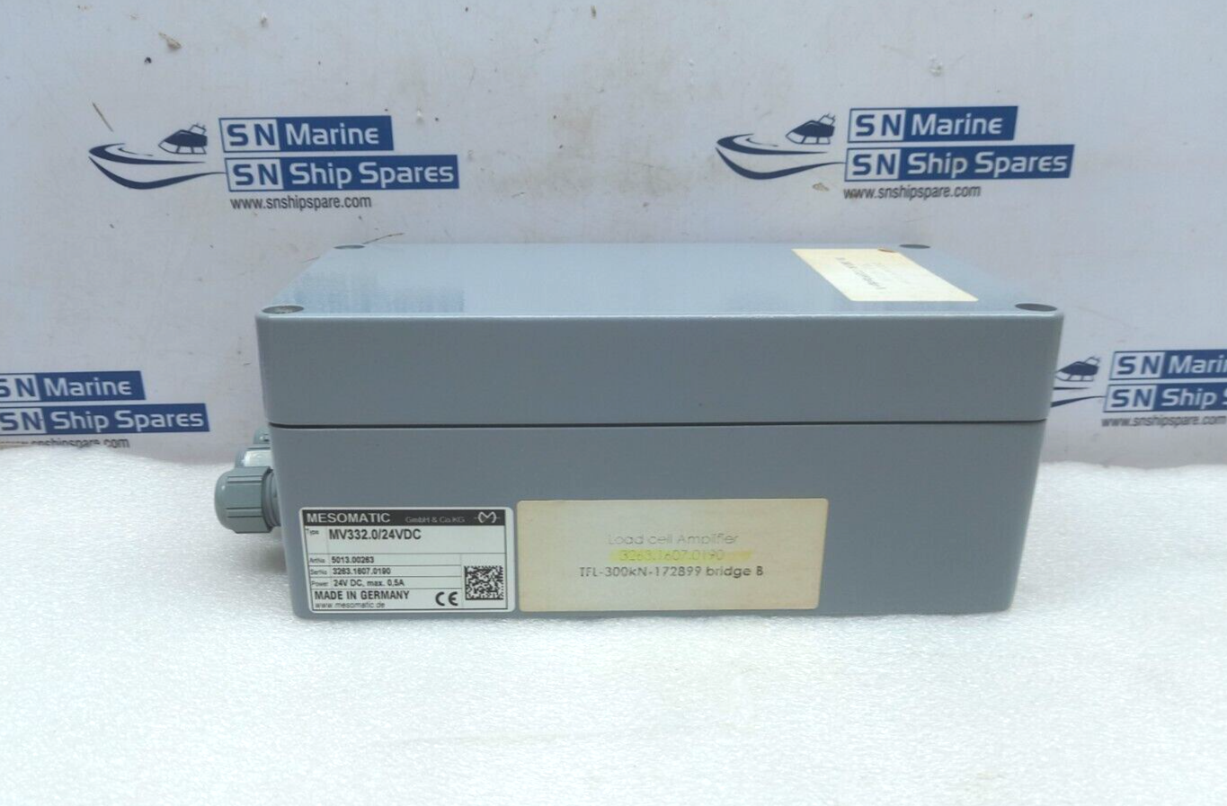 MESOMATIC MV332.0/24VDC Load Cell Amplifier 3263.1607.0190