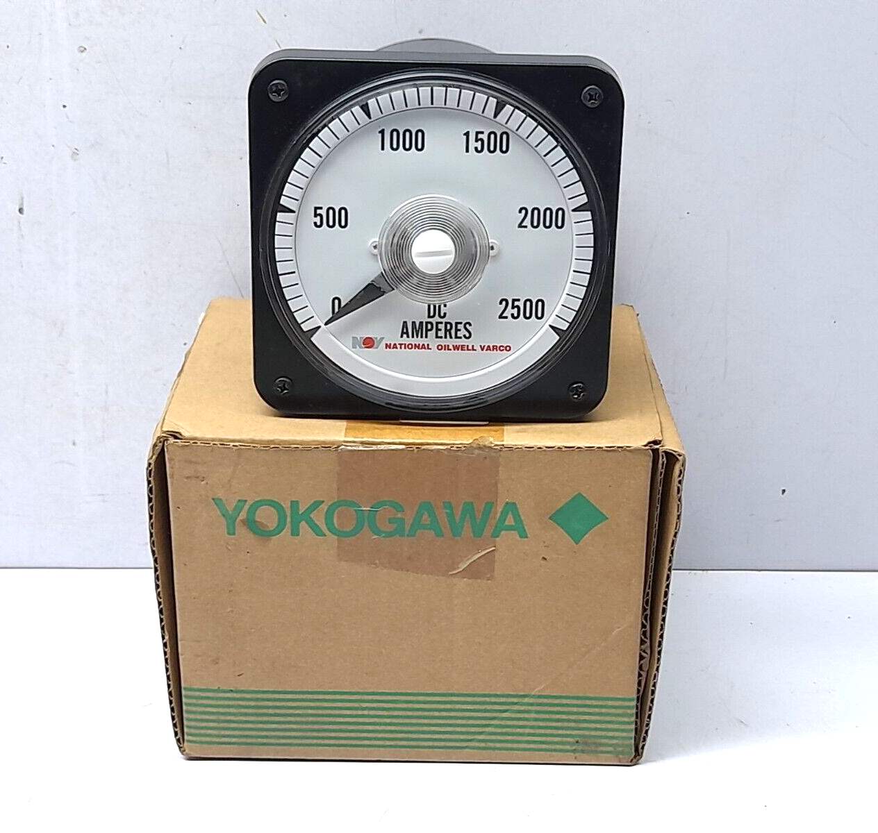 Yokogawa National Oilwell Varco IPS I141-001110 Ammeter DC 0-2500A 5VDC Movement