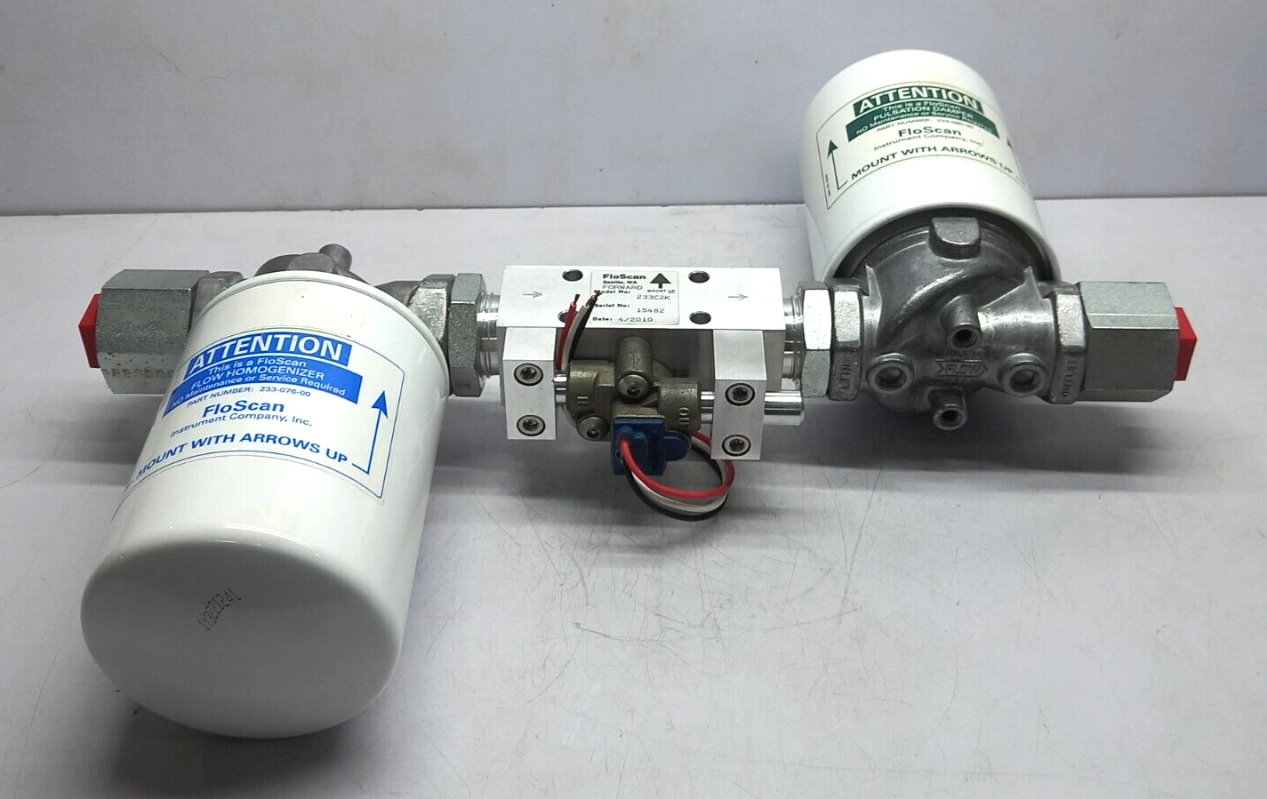 Floscan Series K Diesel Fuel Flow Monitoring System 860L3CB2K Series 8600