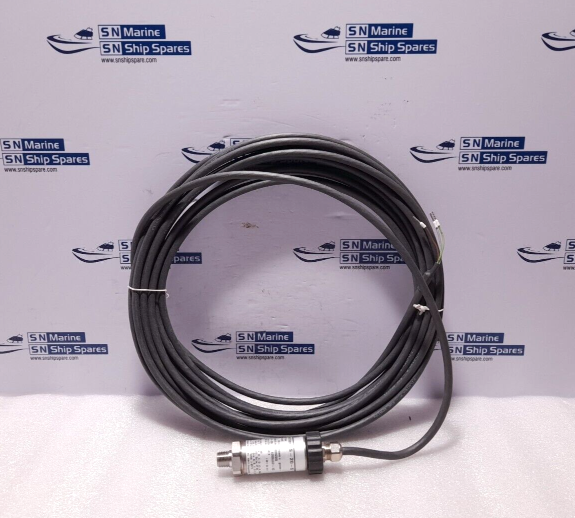 Wika IS-20-S Transmitter 12291226 0-25 Bar 4-20mA 10-30VDC NOV 20045996+74
