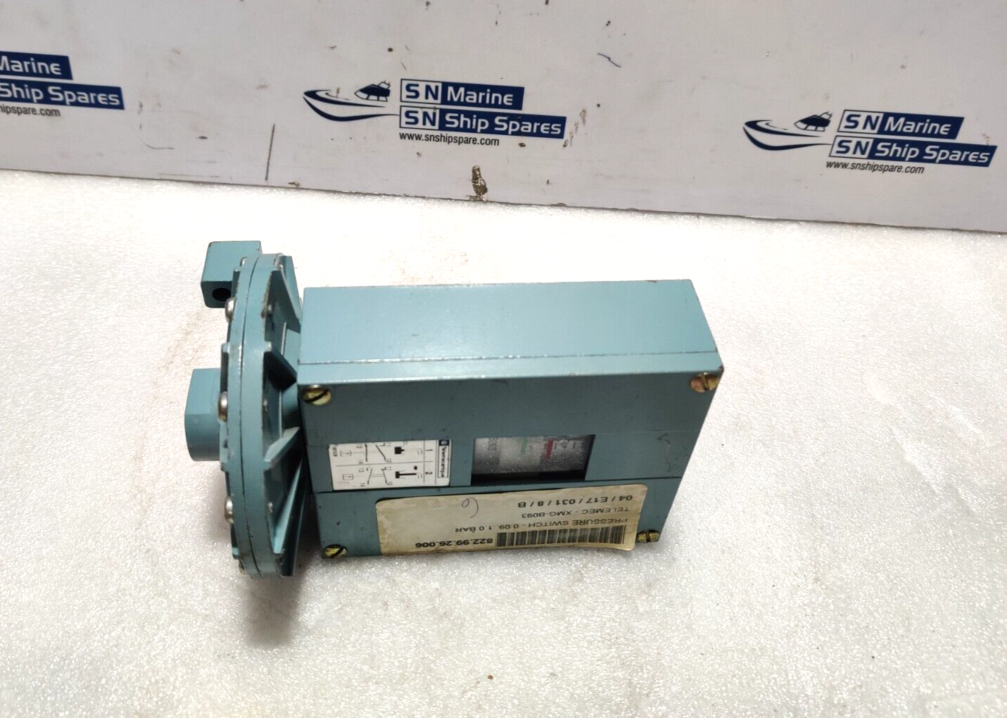 Telemecanique XMG-B093 Pressure Switch 0.09 To 1.0Bar