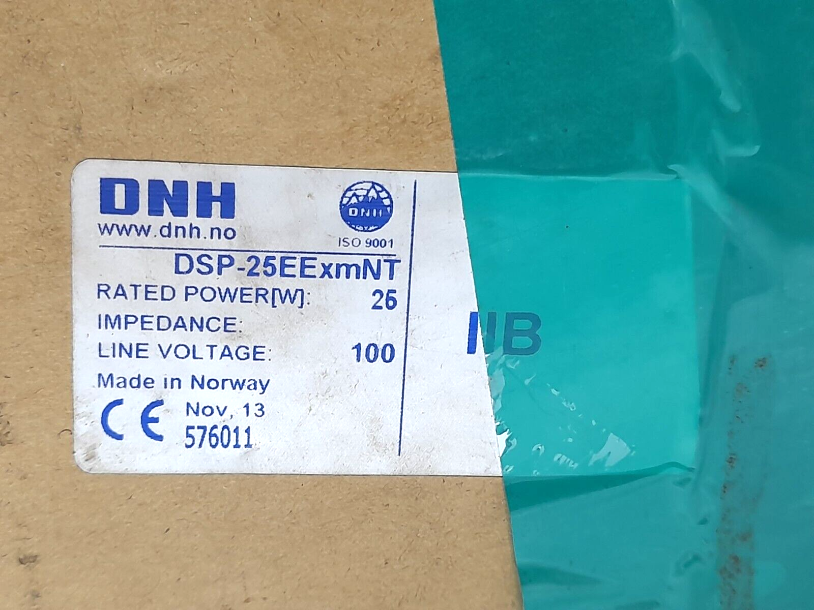 DNH DSP-25EExmN(T) Horn Speaker 25W 0.25A 100V 150-20000Hz DSP-25EExmNT