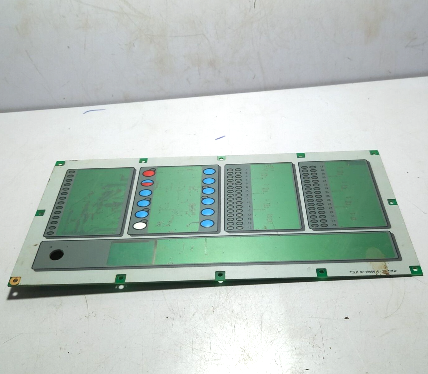 Tyco C1629 Issue 6 Display PCB T.S.P. 1800610-32