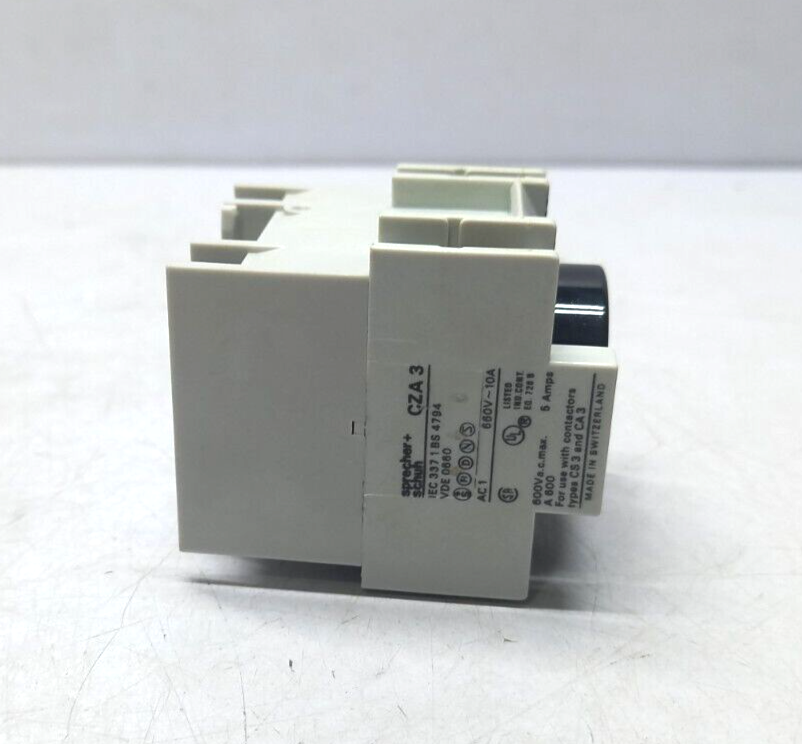 Sprecher Schuh CZA3-11 30s Timing Element 0.3-30s CZA 3 660V~ 10A