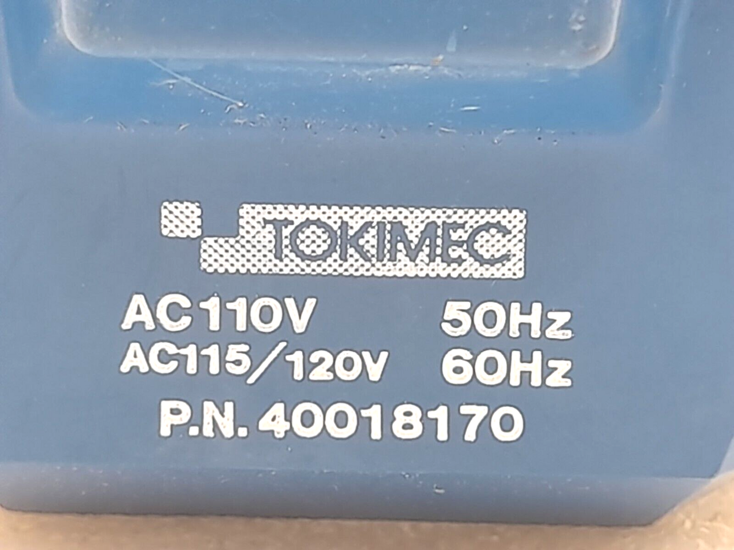 Tokimec 40018170 Solenoid Coil 110V 50Hz 115/120V 60Hz - 2PCs/Lot