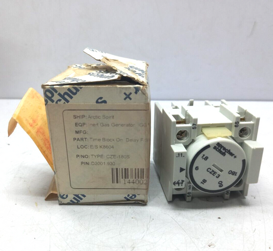 Sprecher Schuh CZE 3 Timer 1.8-180s 660V~ 16A CZE3