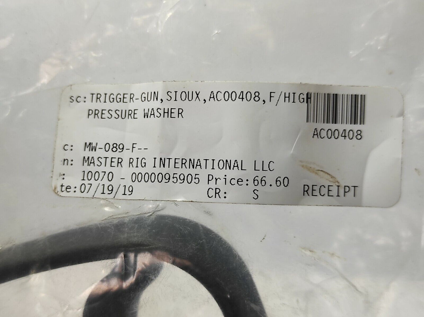 Suttner ST-2305 Pressure Washer Trigger Spray Gun Max 150°C/300°F Max 350Bar/500