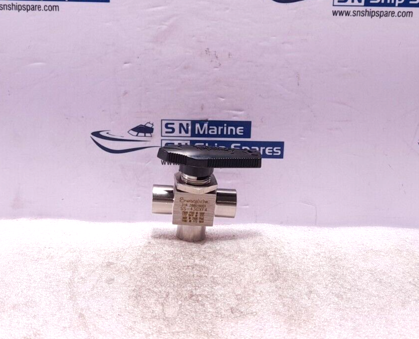 Swagelok SS-43GXF4 Ball Valve NOV 1112704 2500 PSIG @ 100F 172 Bar @ 37C