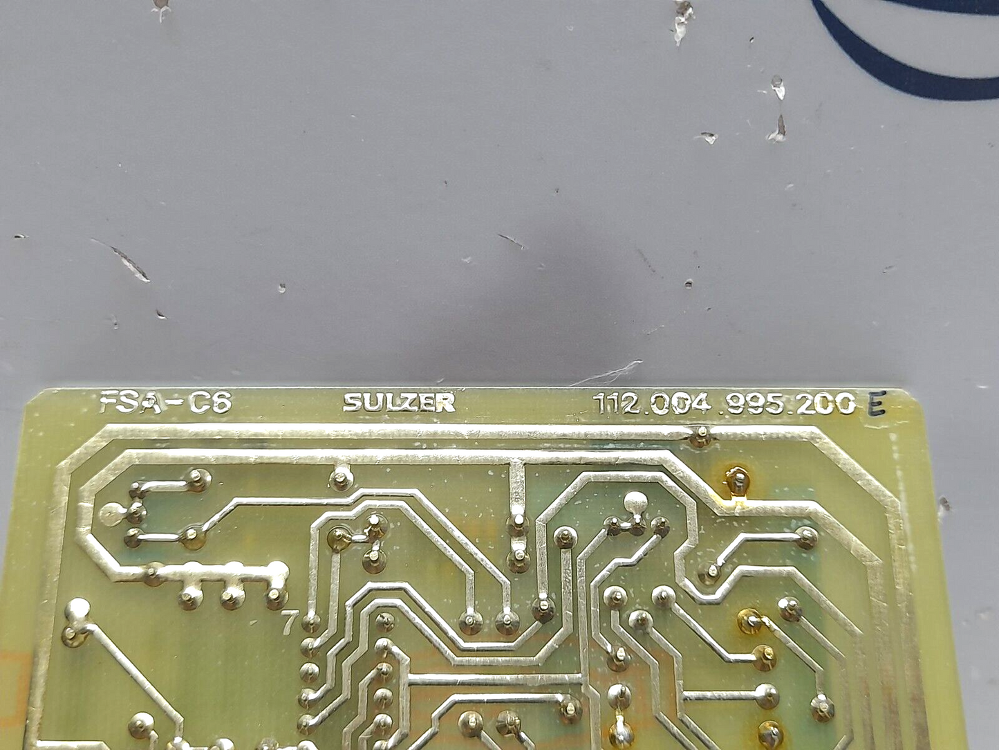 Sulzer 112.004.995.200 E FSA-C6 PCB Wartsila 112004995200 596289849199